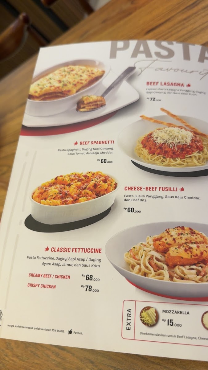 Pizza Hut Restoran Menu 9