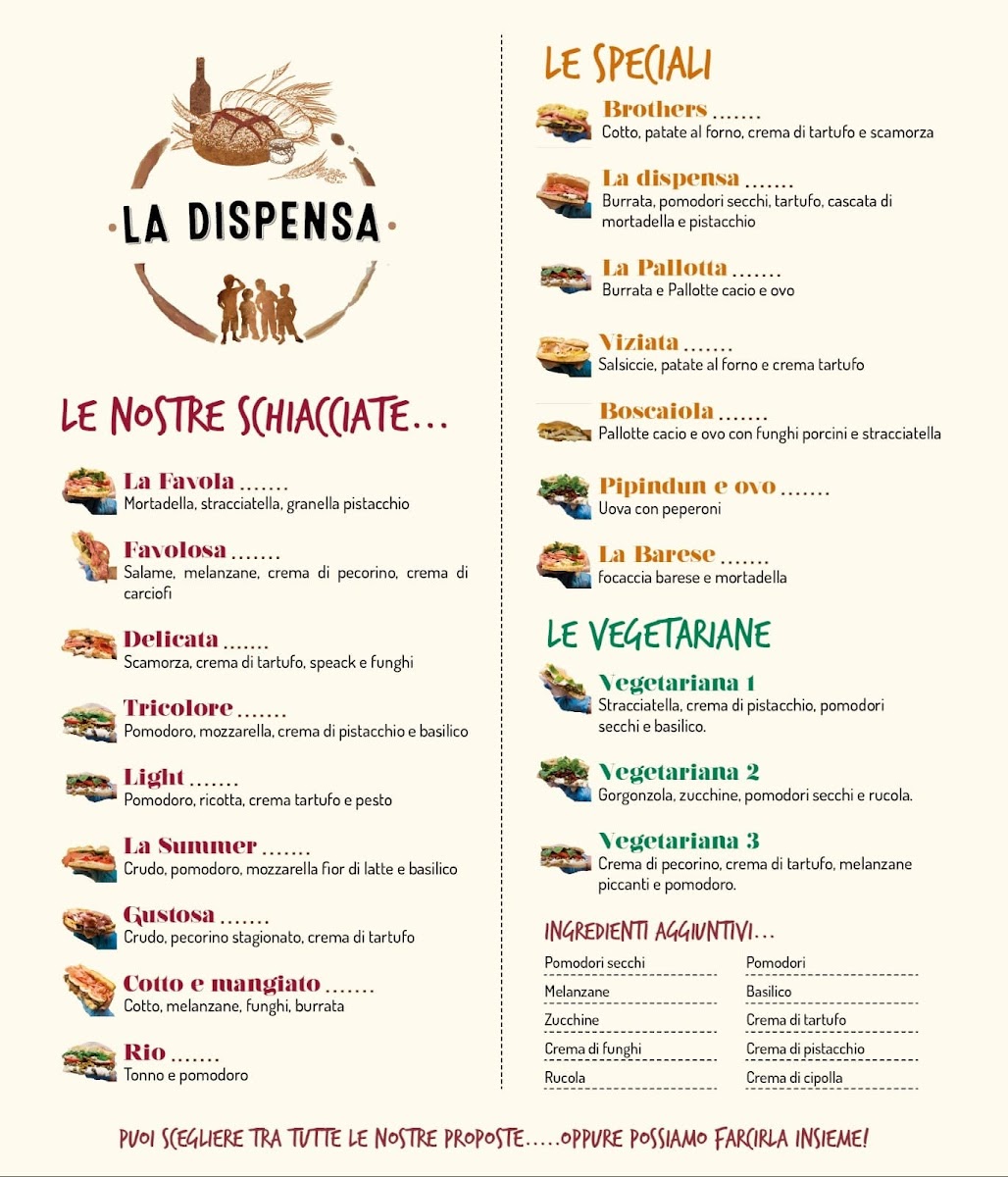 LA DISPENSA DEI BROTHERS ???? Menu 3