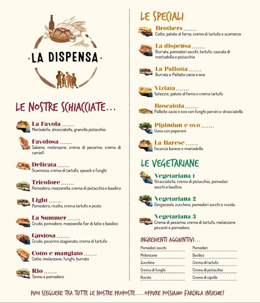 LA DISPENSA DEI BROTHERS ???? Menu 4