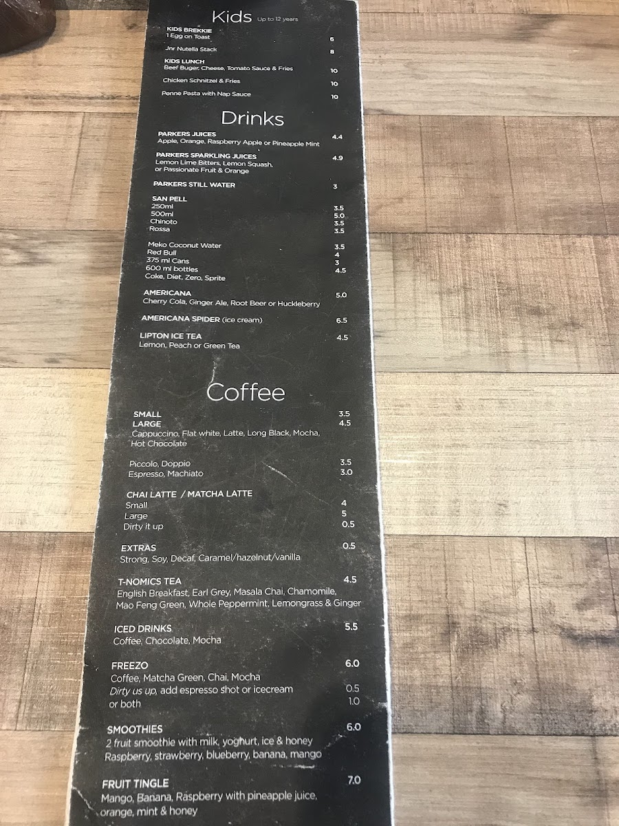 The Depot Menu 7