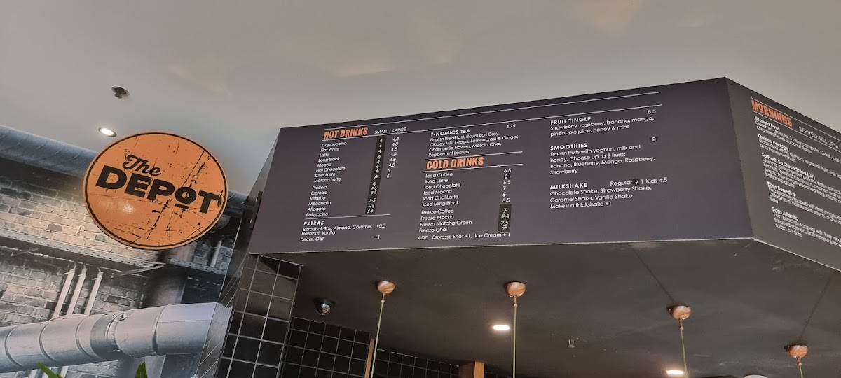 The Depot Menu 9