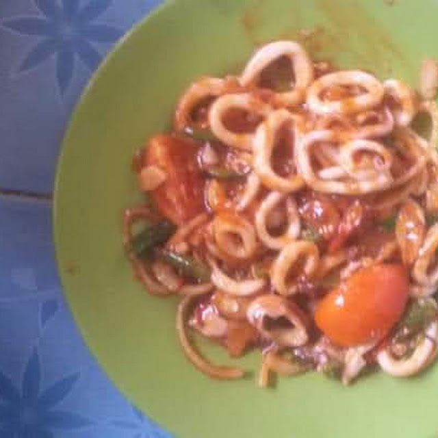 Cumi Sauce Padang