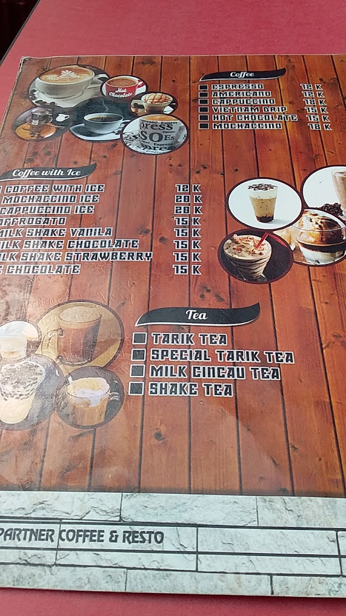 Outlet By Coffee Menu 1