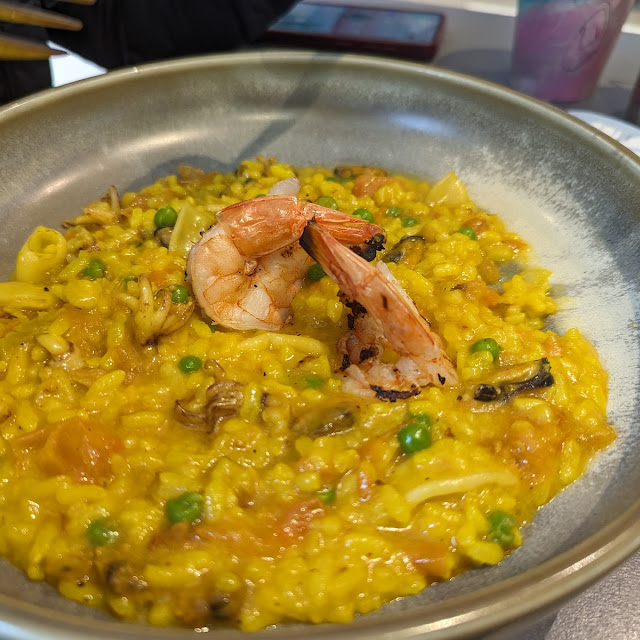 Seafood Saffron Risotto