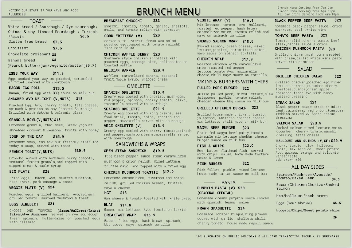 Youge Menu 1