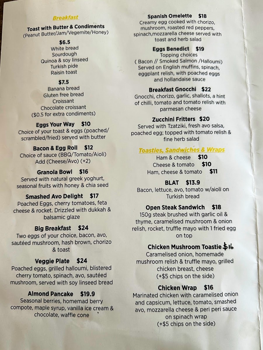 Youge Menu 4