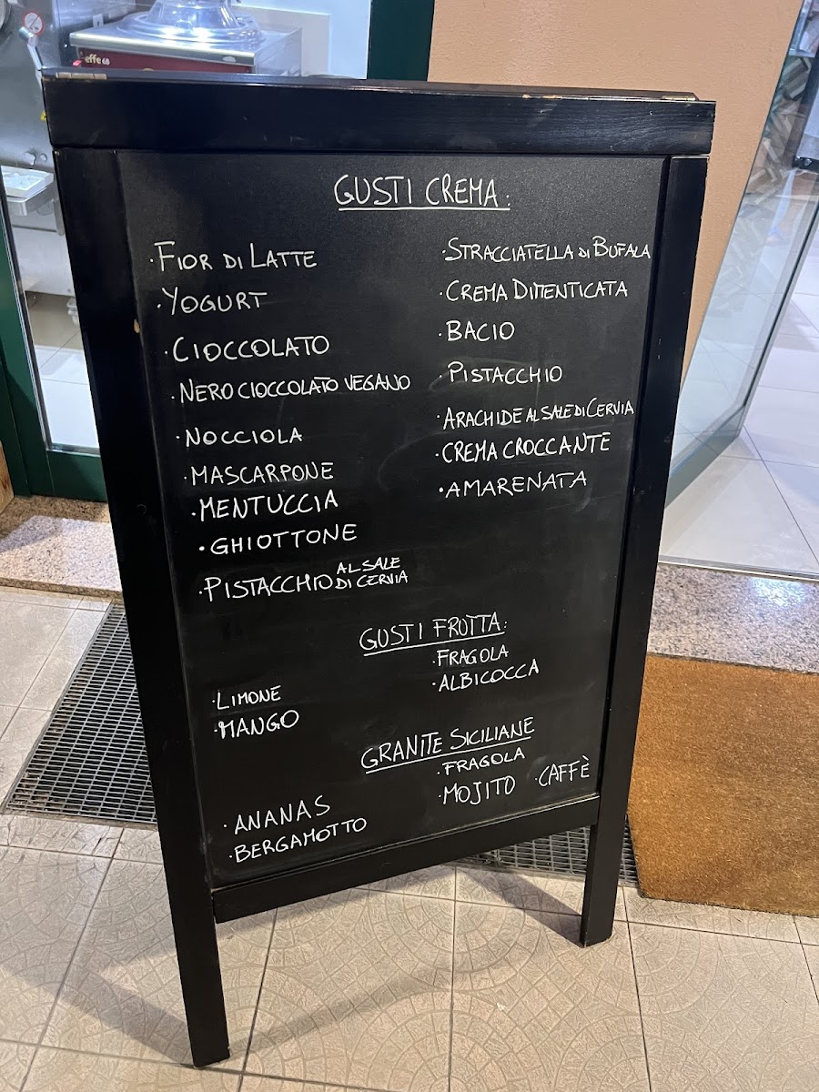 Gelateria Mascarpone Menu 1