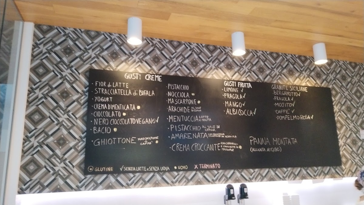 Gelateria Mascarpone Menu 2