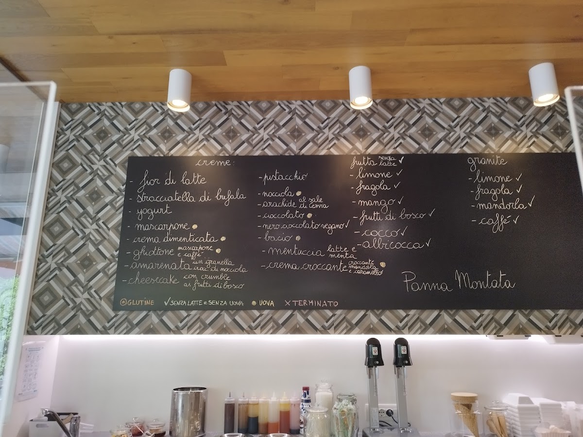 Gelateria Mascarpone Menu 5