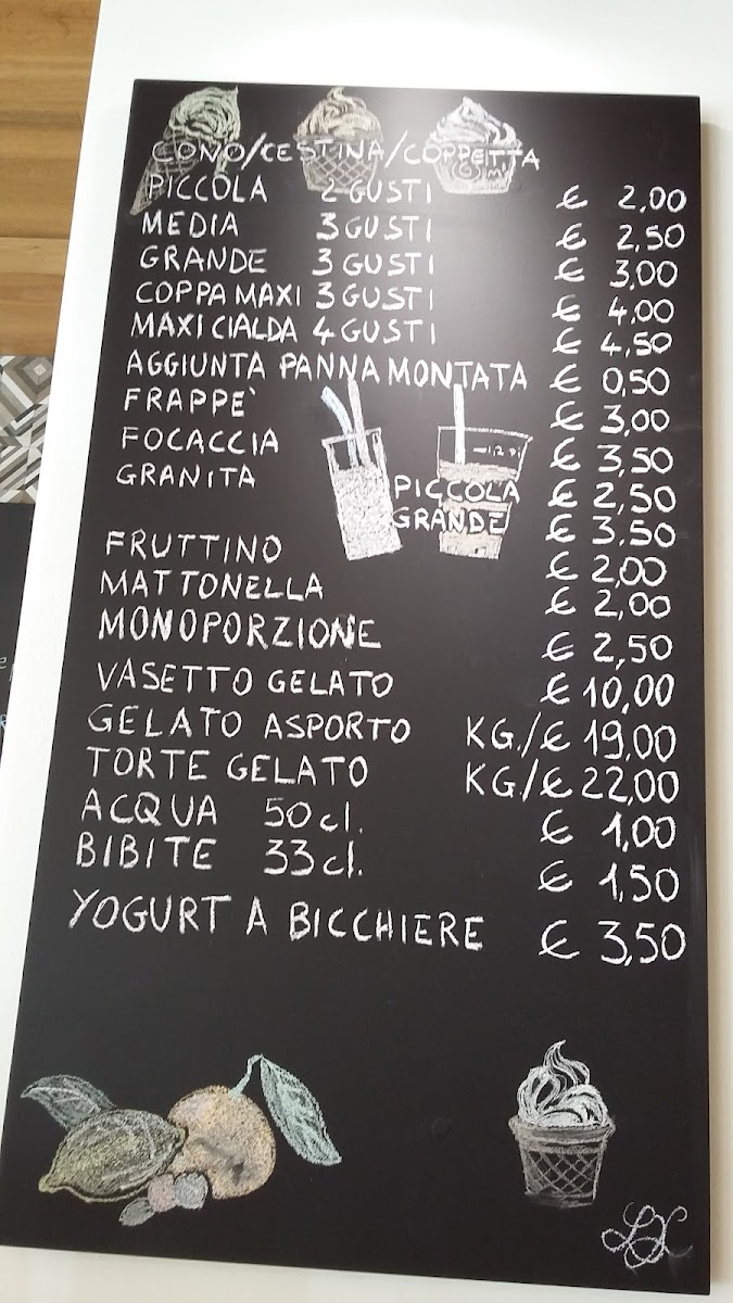 Gelateria Mascarpone Menu 7