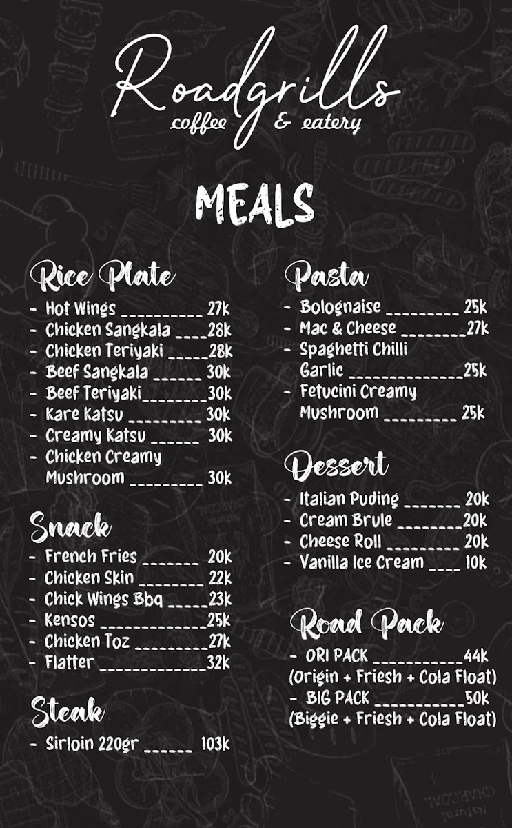 Roadgrills.Ina Menu 2