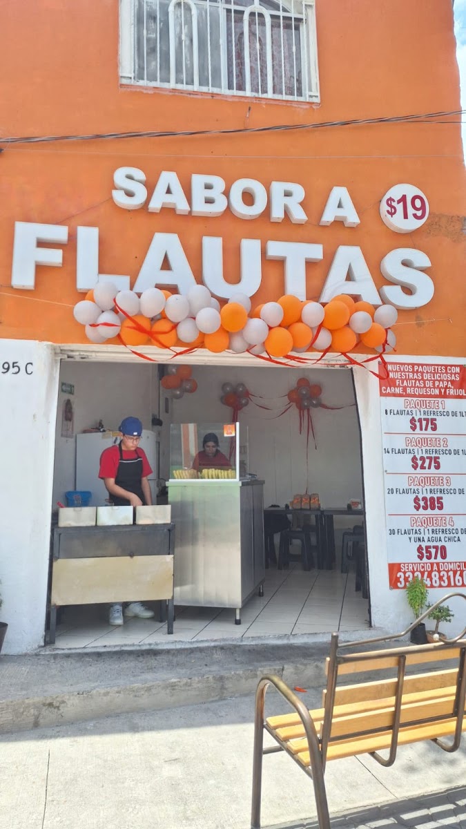 SABOR A FLAUTAS Menu 1