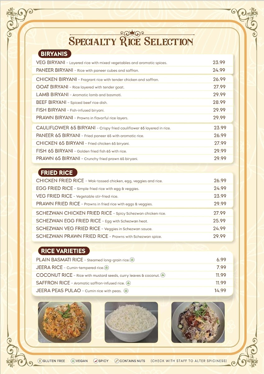 Hello India Bunbury Menu 3