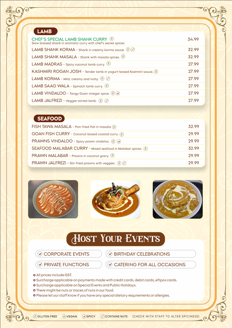 Hello India Bunbury Menu 7