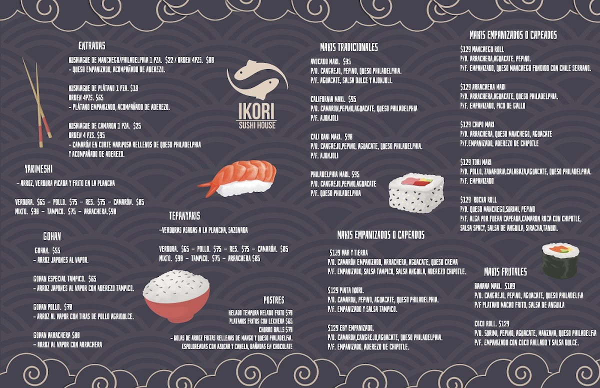 IKORI SUSHI HOUSE Menu 2