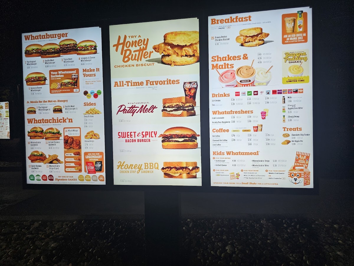 Whataburger Menu 3