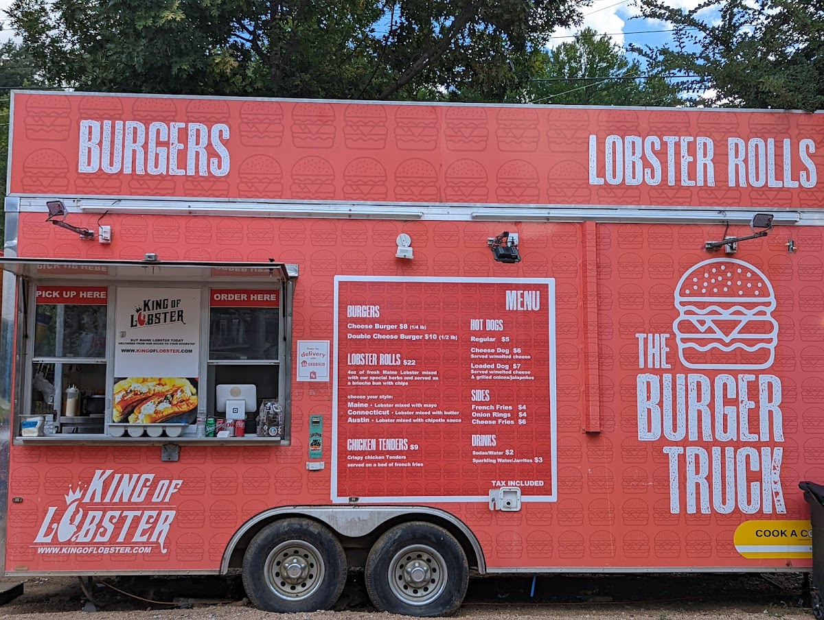 The Burger Truck Menu 2
