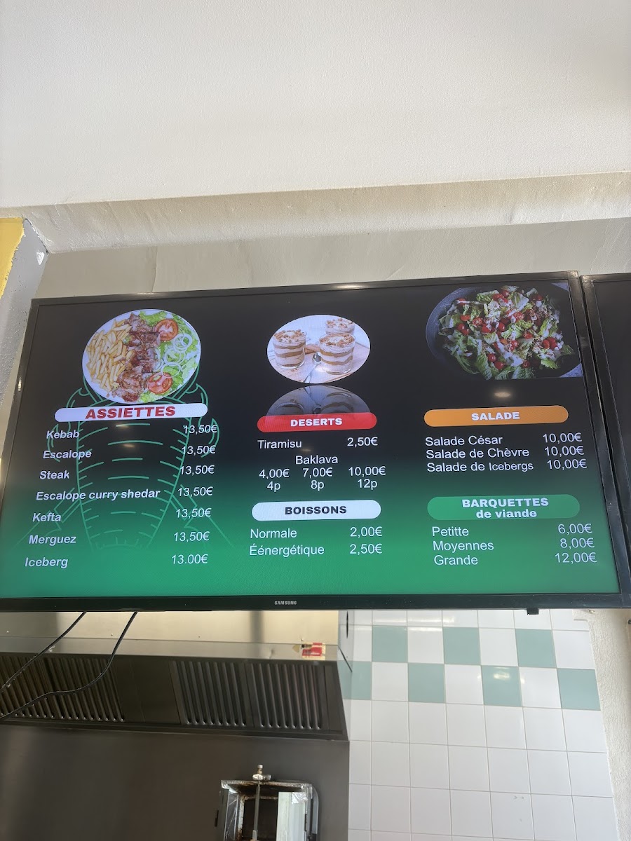 kebaberie 38 Menu 2