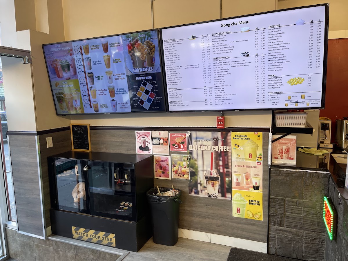 Gong Cha Chinatown - Bubble Tea Menu 5