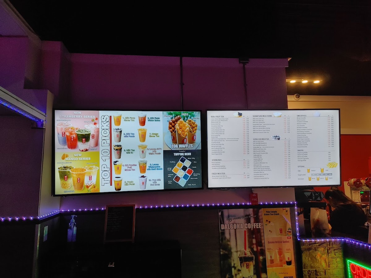 Gong Cha Chinatown - Bubble Tea Menu 9