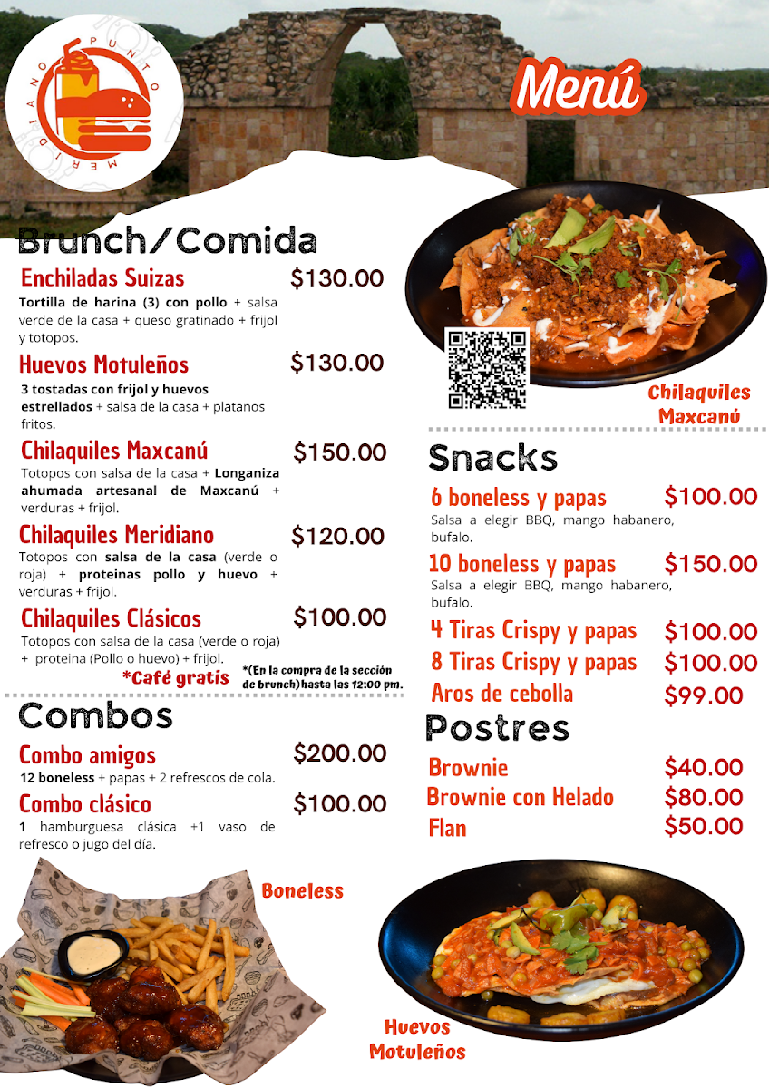 Punto Meridiano Menu 4