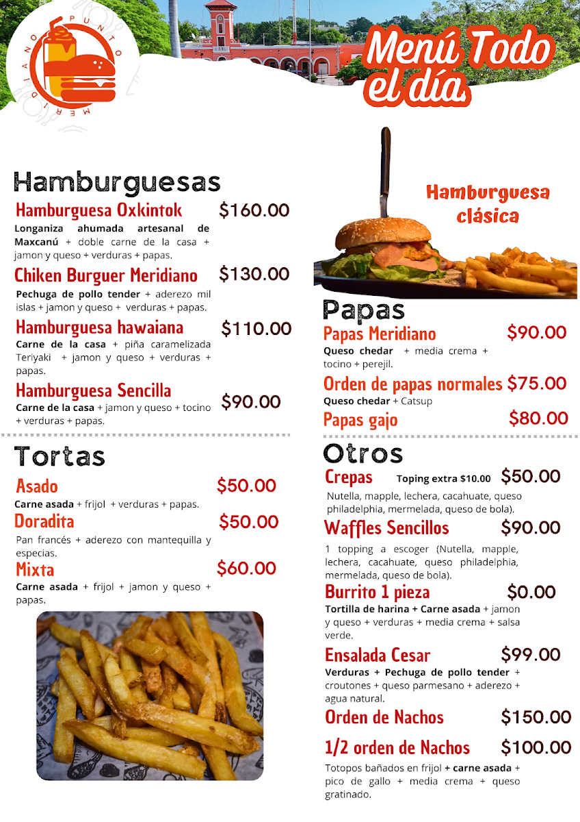 Punto Meridiano Menu 5