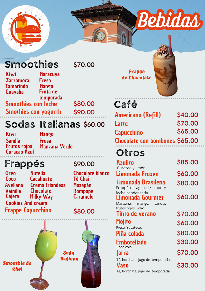Punto Meridiano Menu 6