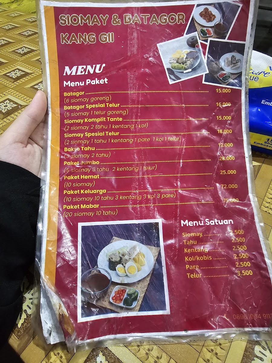 Siomay & Batagor Kang Gii asli Bandung 4 Menu 5