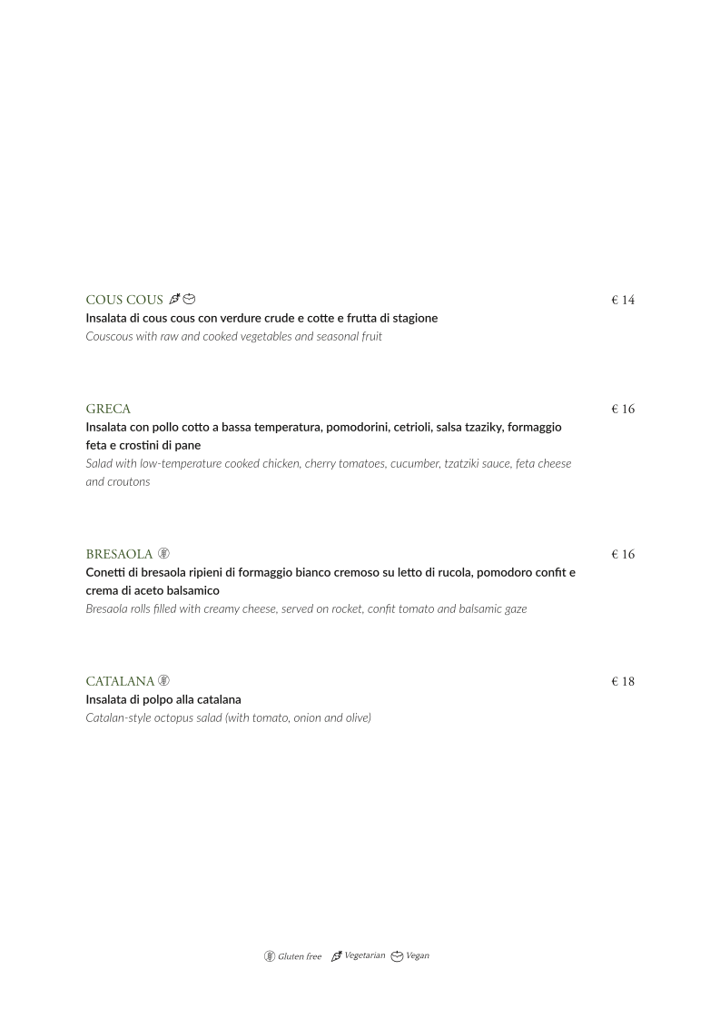 Locandina Cappello Menu 9