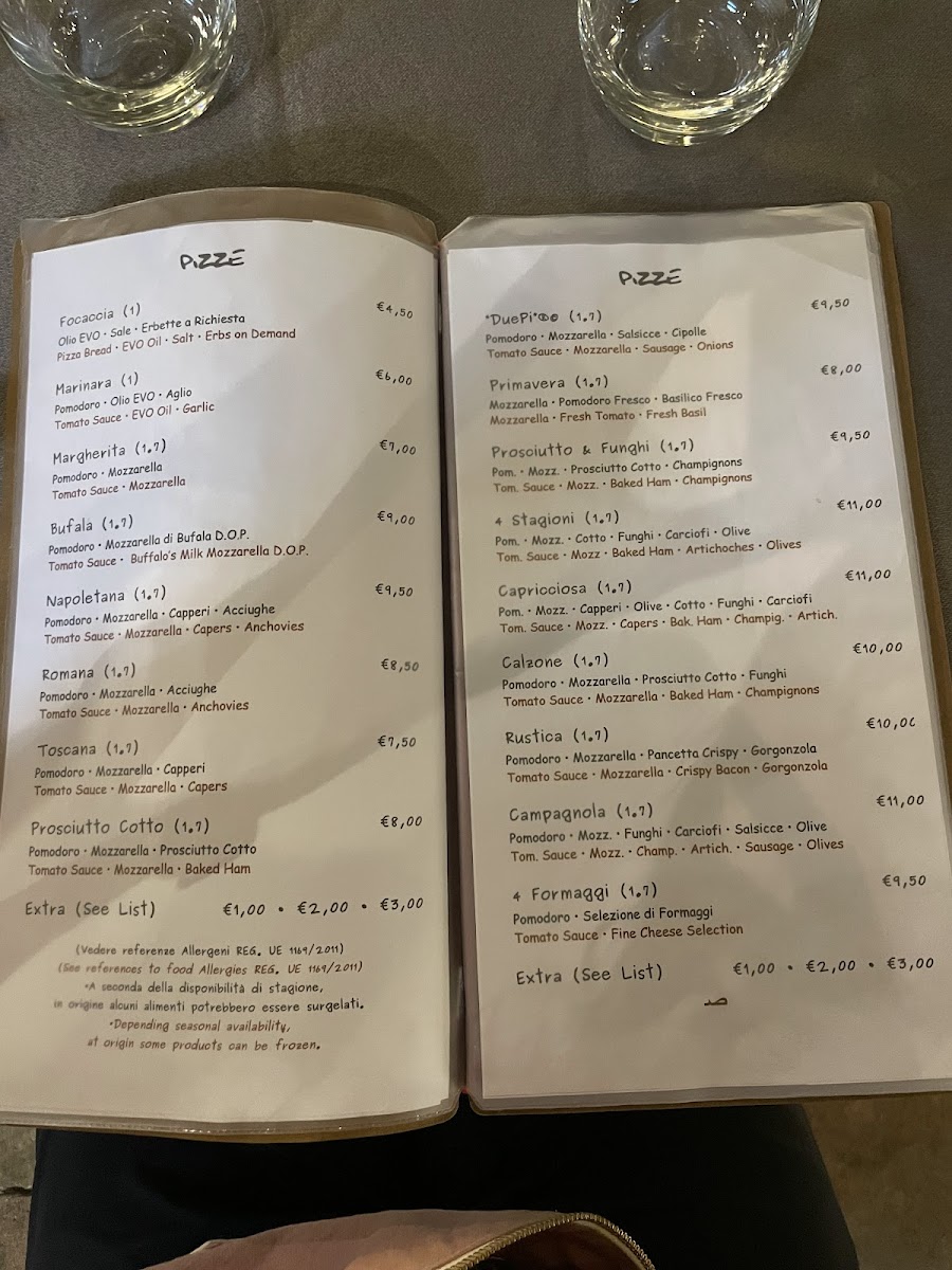 `DuePi` Ristorante - Pizzeria - Live Grill Menu 2