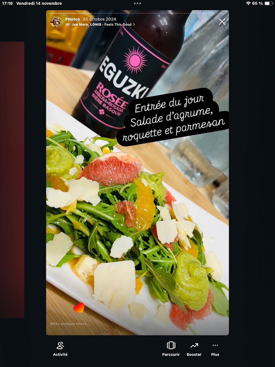 El Txoko Menu 5