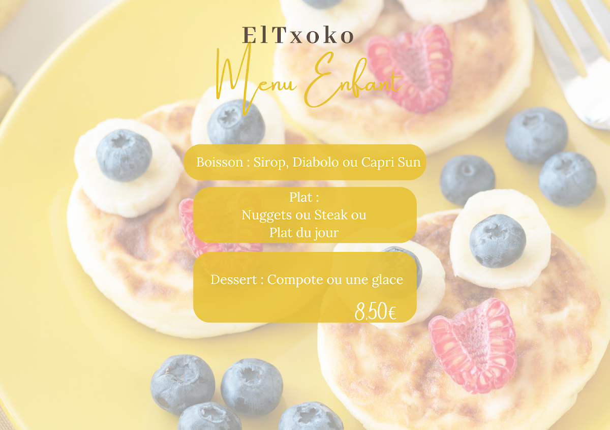 El Txoko Menu 7
