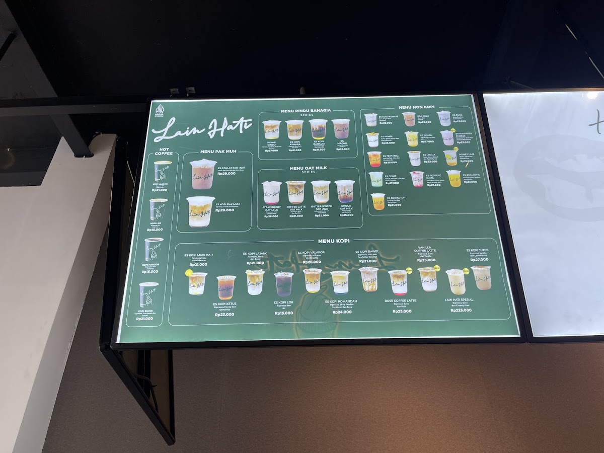 Kopi Lain Hati Kambu Kendari Menu 4