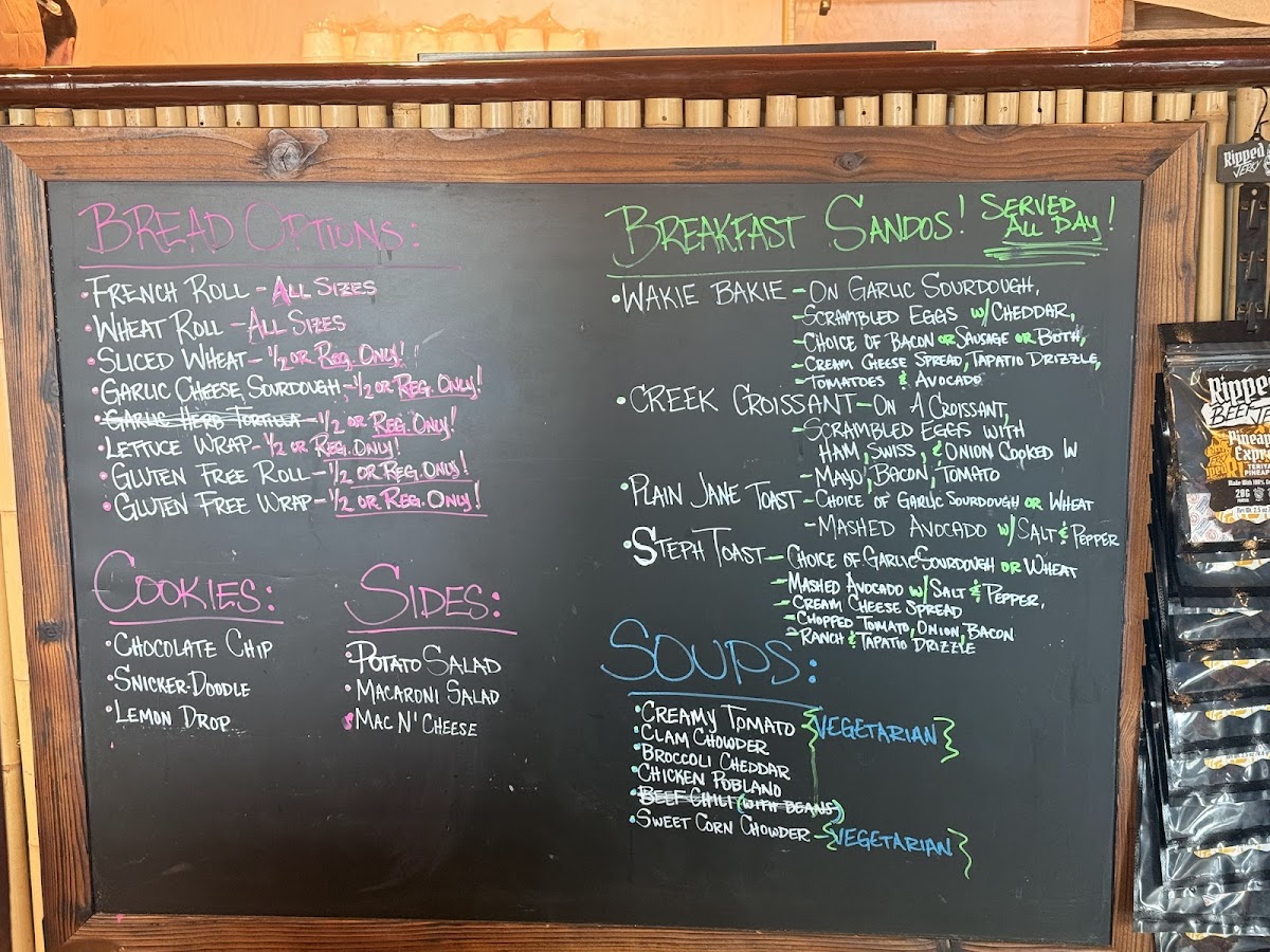 Beach Hut Deli Menu 1