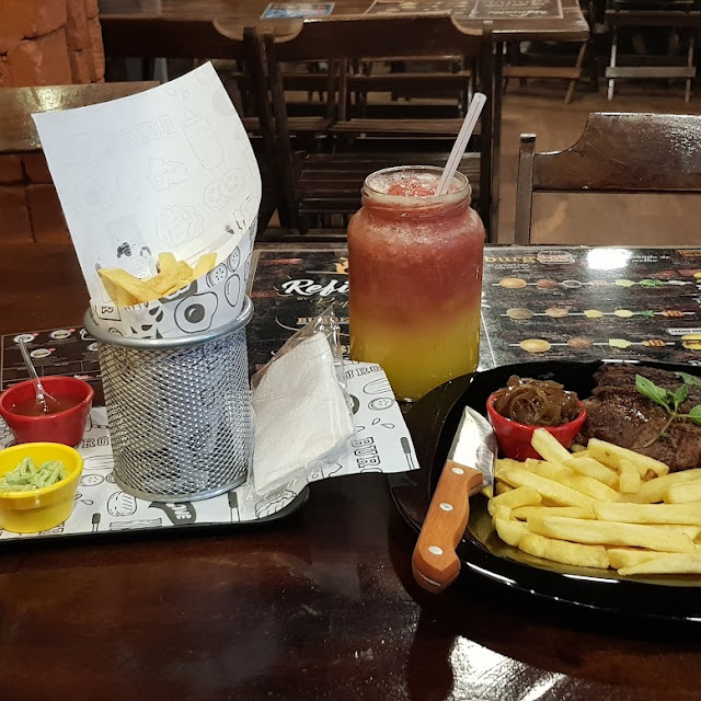 Suco de Laranja Com Morango