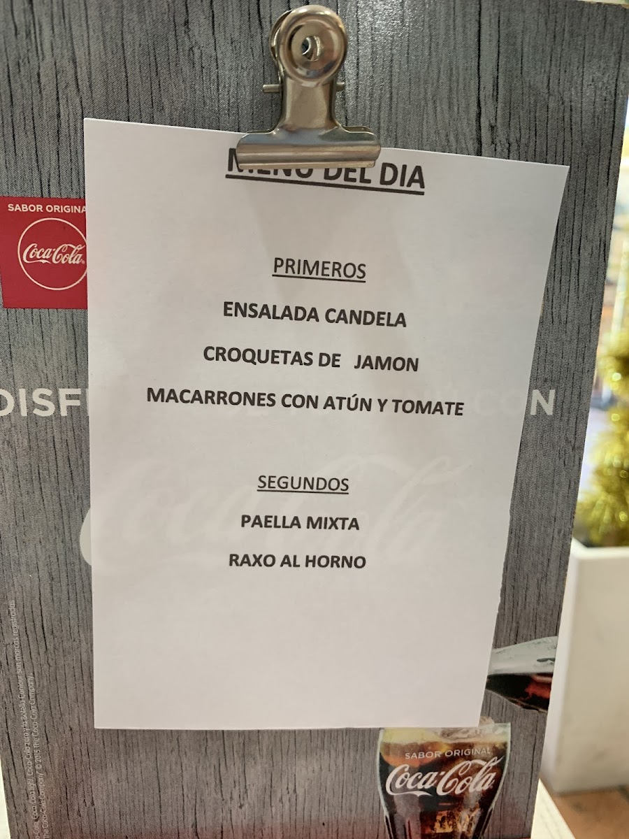 Candela Café Bar Menu 1