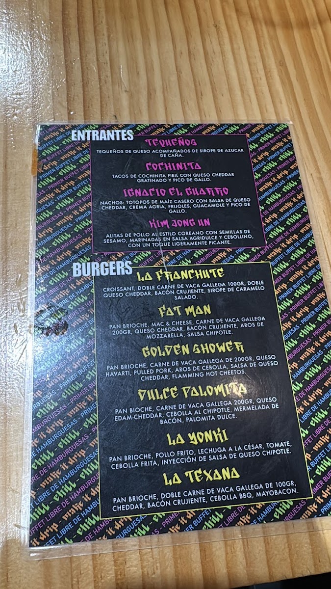 Chill Restaurante Menu 7