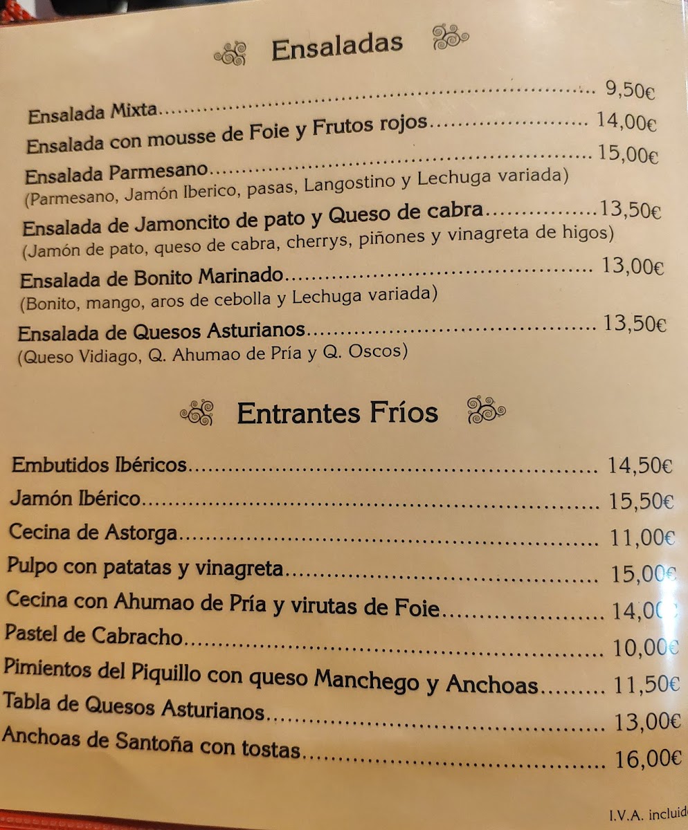 El tendejon de fernando Menu 10