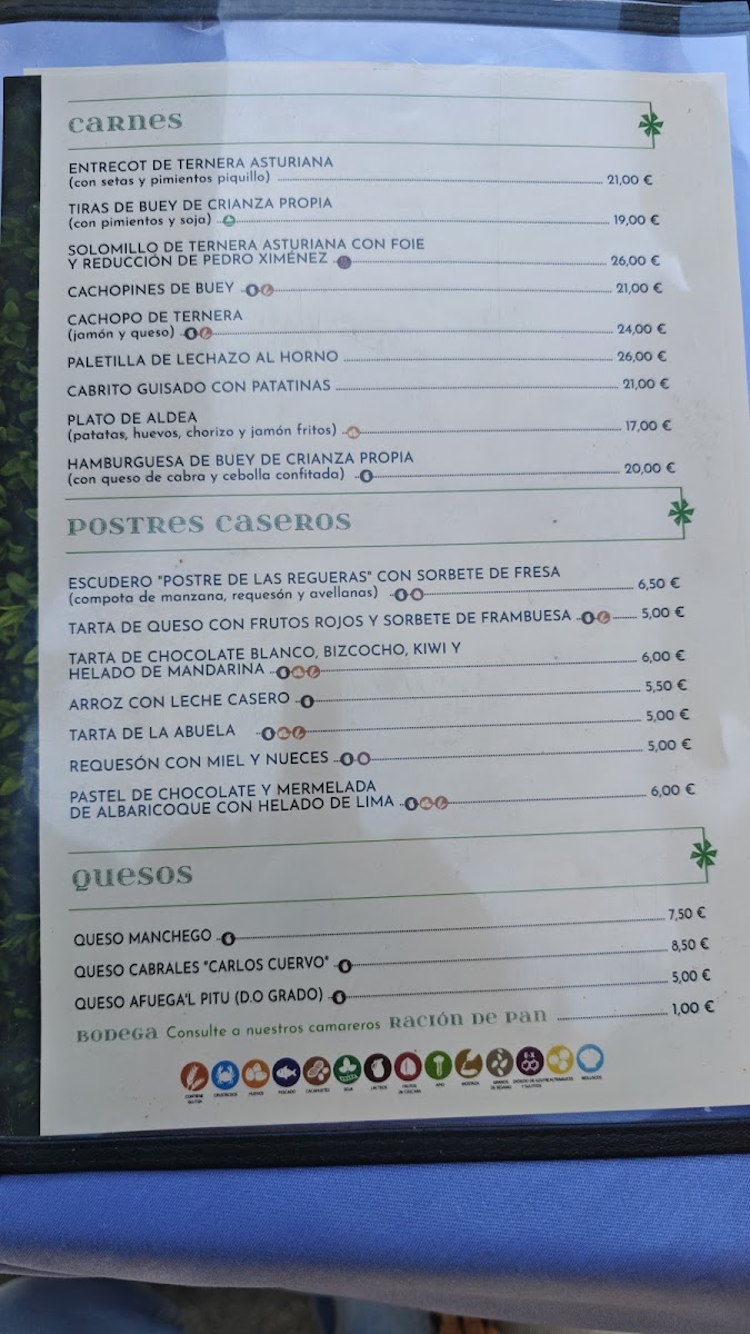 El tendejon de fernando Menu 2