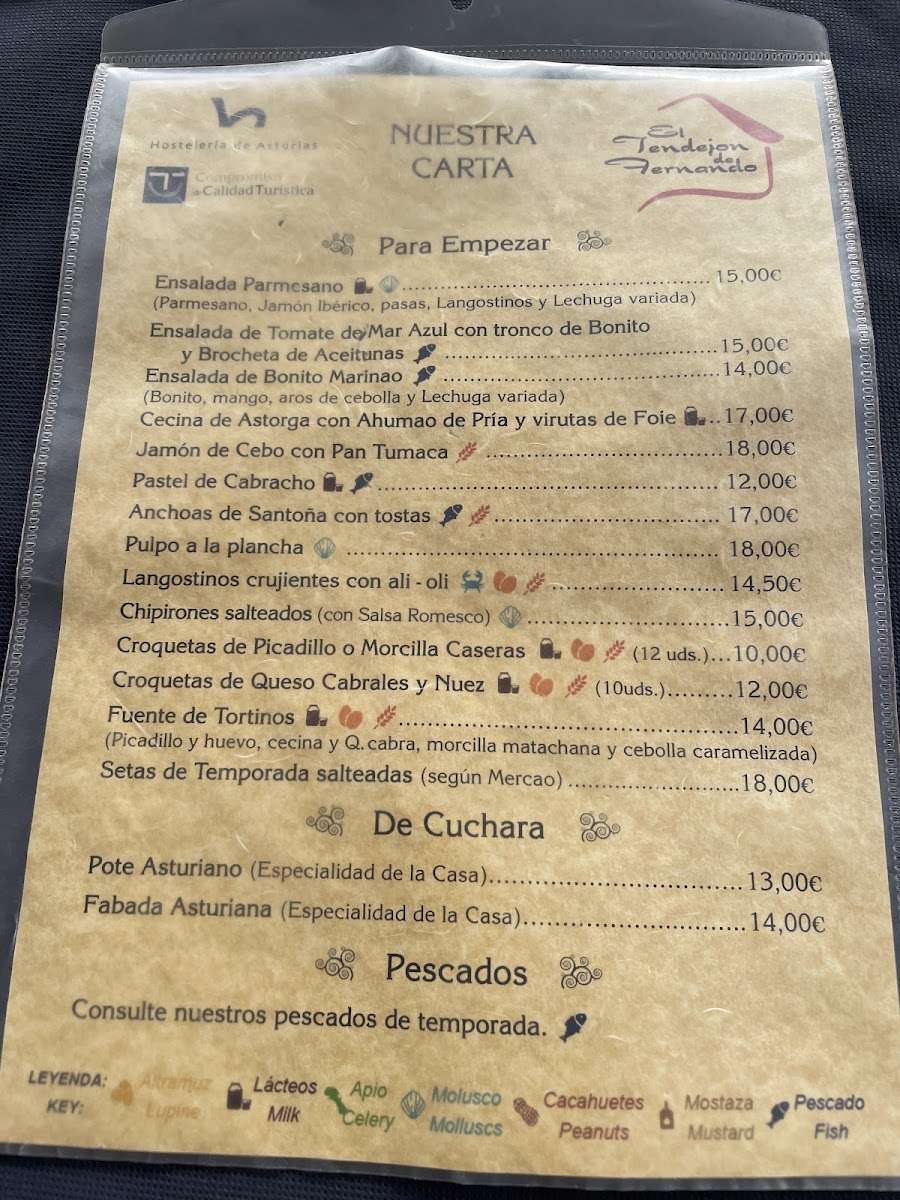 El tendejon de fernando Menu 6
