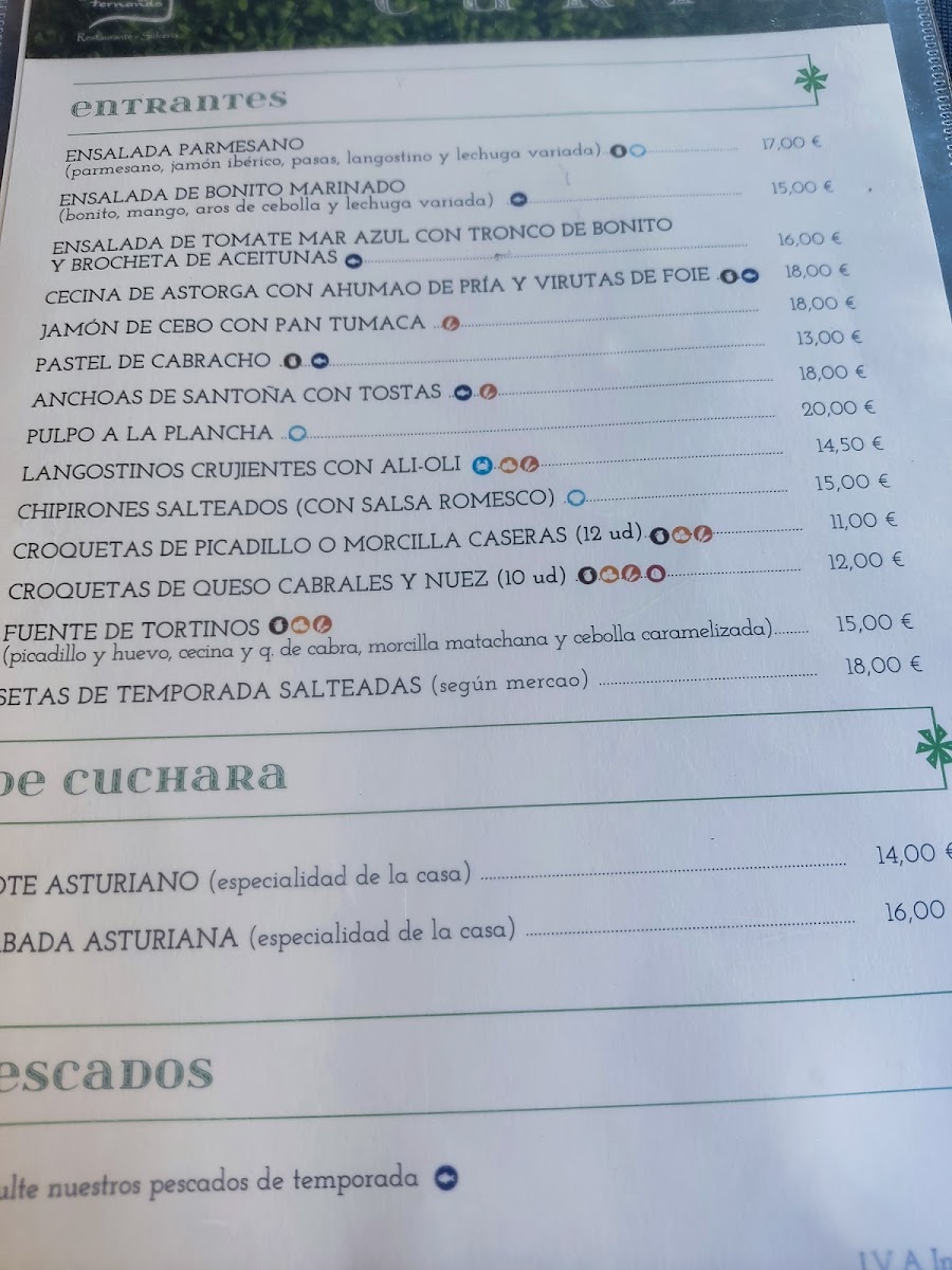 El tendejon de fernando Menu 8