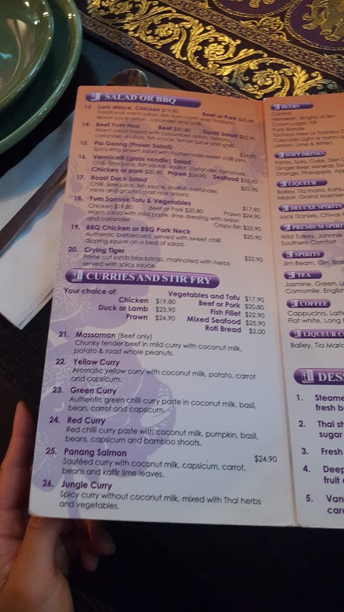 Sanook Thai Restaurant Menu 10