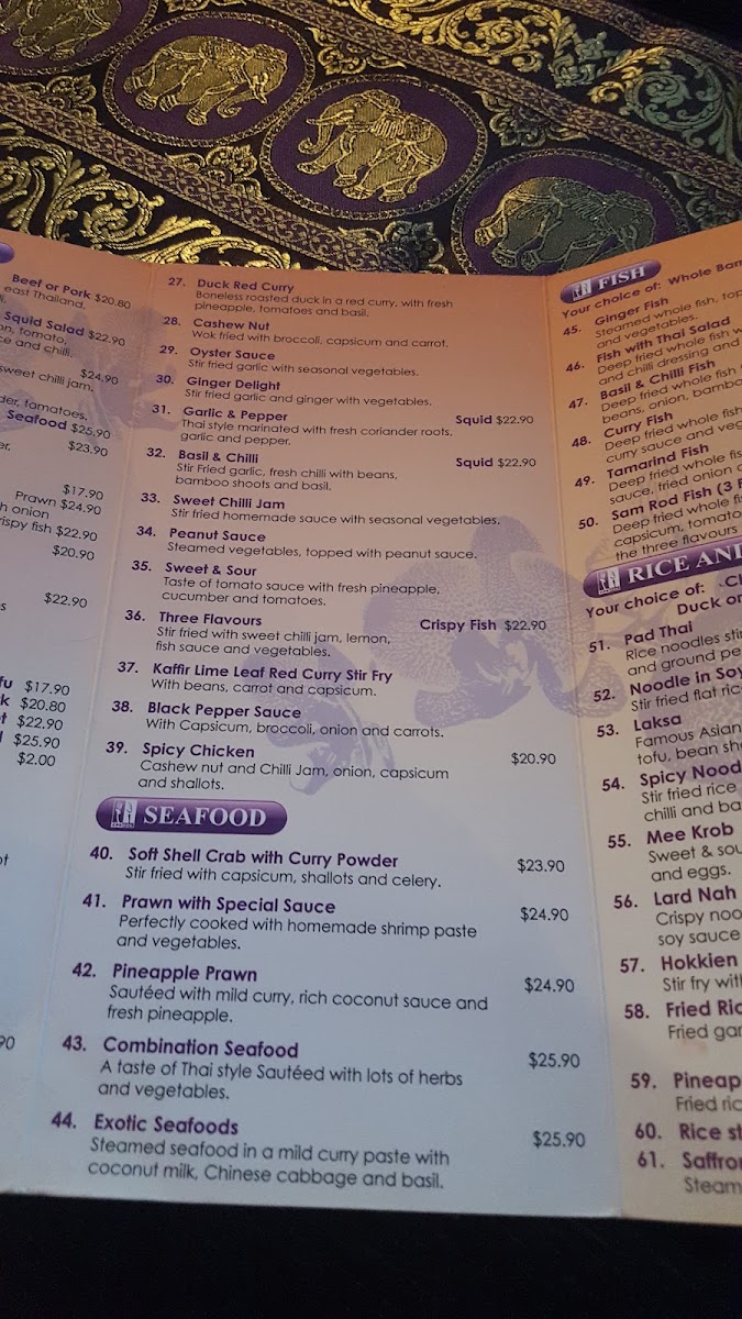 Sanook Thai Restaurant Menu 9