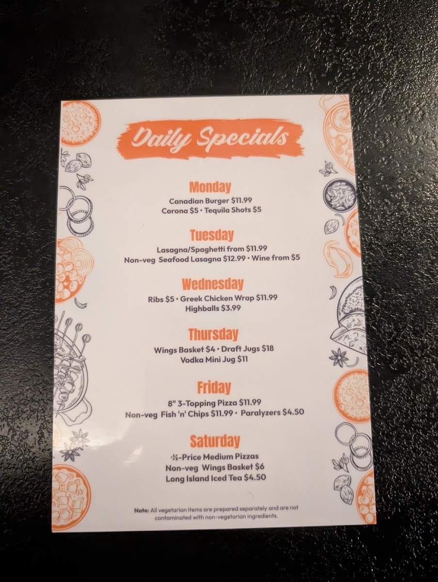 Mr. Schnapp’s Pub & Grill Menu 6