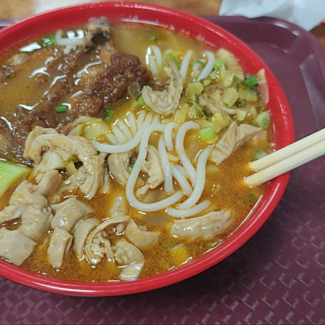 tripe noodle 大肠面