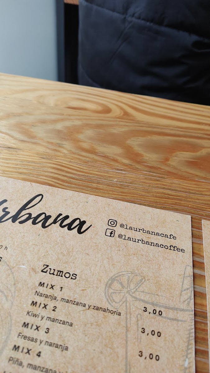La Urbana Café Menu 9
