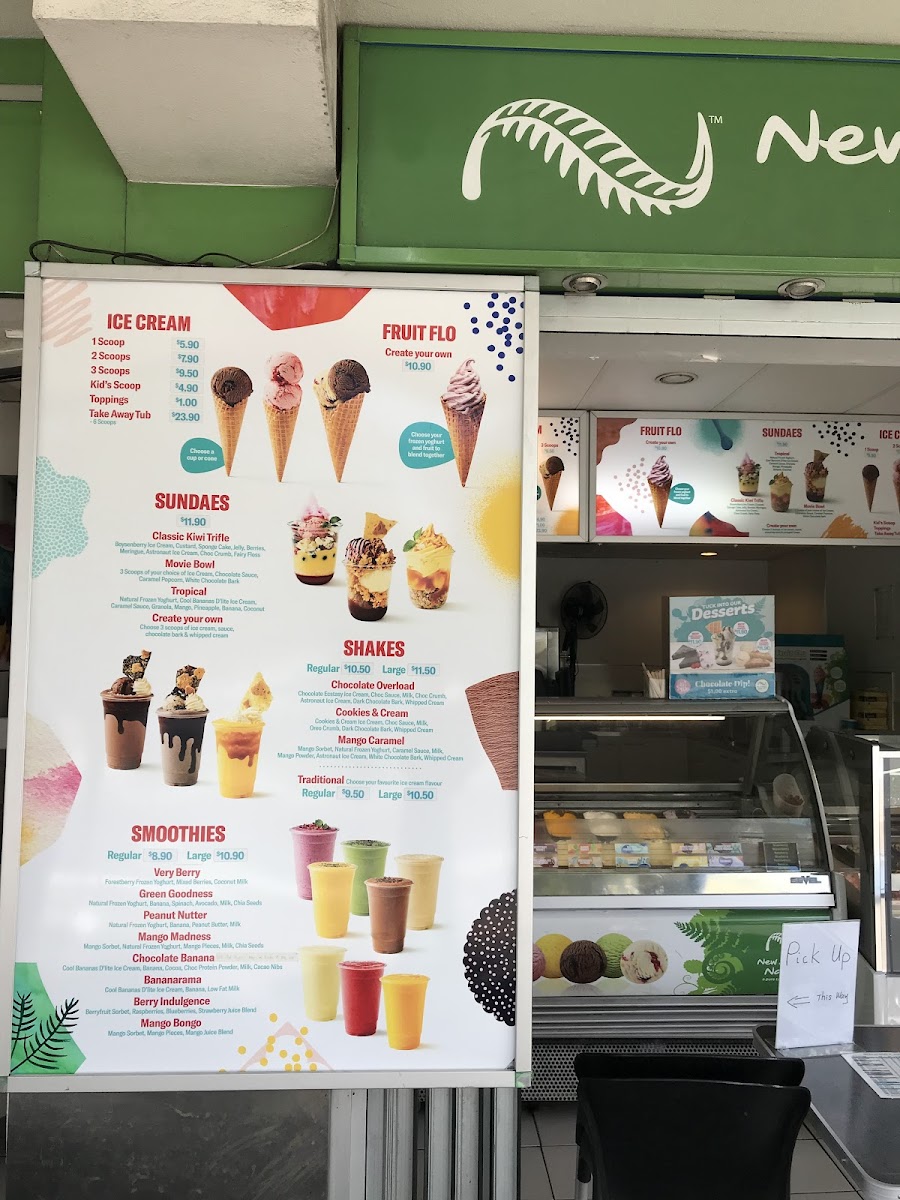 New Zealand Natural Mission Bay Menu 8