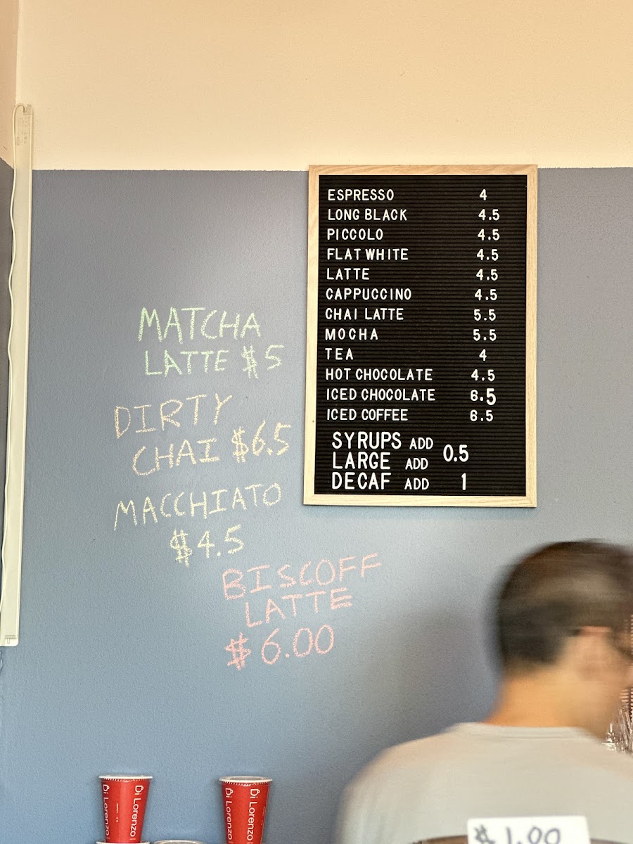 Caffelato Menu 1