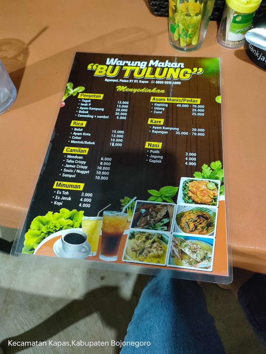 Warung Makan ' Bu Tulung ' Menu 2