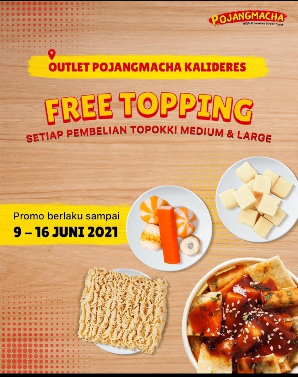 Pojangmacha Korean Street Food Menu 1